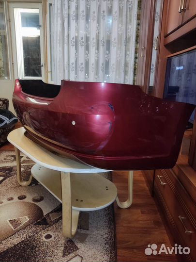 Задний бампер на volkswagen polo седан