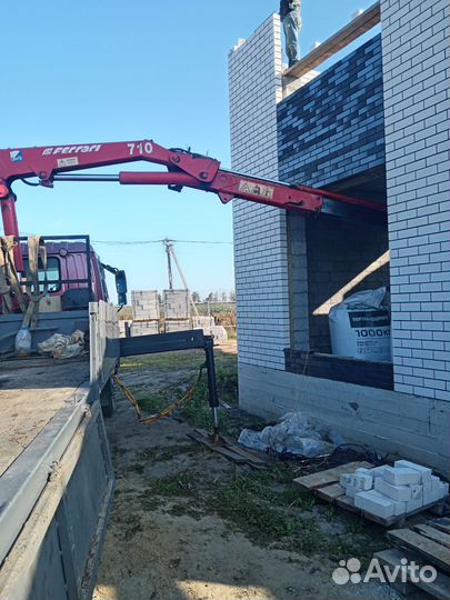 Аренда и услуги манипулятора, стрела 3.2 т, 5.7 м, борт 5.5 т, 5.2 м