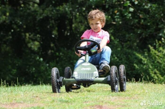 Веломобиль Berg Jeep Junior