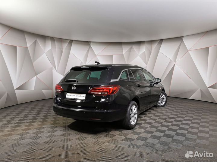 Opel Astra 1.6 AT, 2018, 90 496 км
