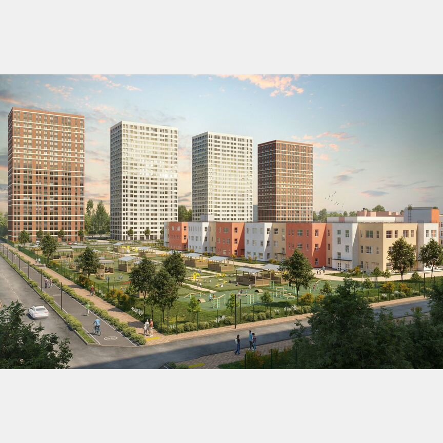 2-к. квартира, 47,5 м², 22/23 эт.