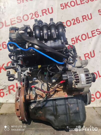 Двигатель Fiat Doblo 1.4 л бензин 350A1000