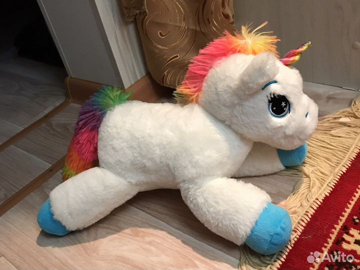 Мягкие игрушки единорог и коала