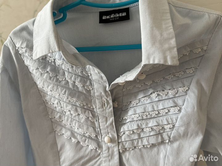 Блузка школьная 134 140