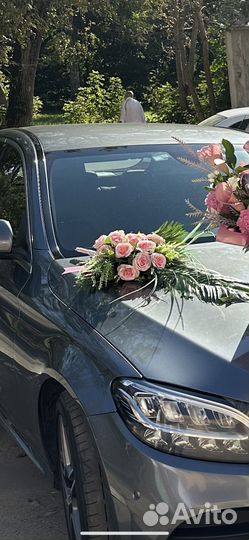 Свадебные украшения на машину продам