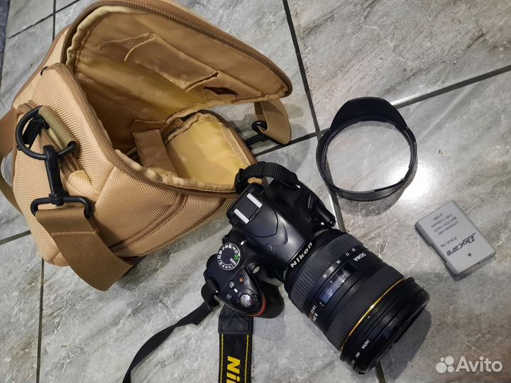 Nikon D3200 + объектив sigma 10:20 мм