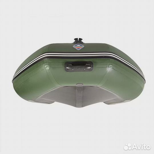 Лодка моторная Пилот 300 жс килевая, зеленый