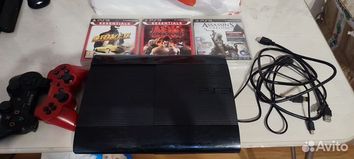 Sony PS3 super slim 500 гб