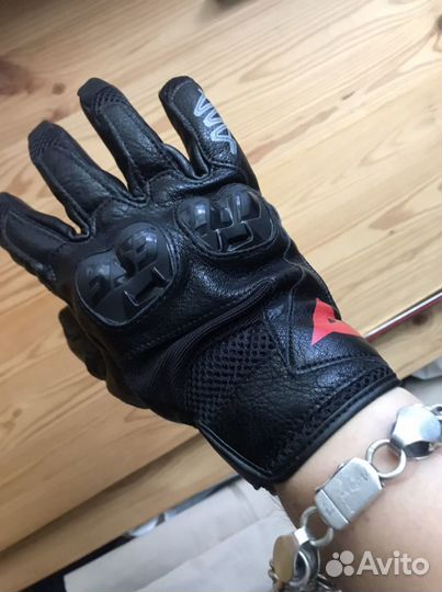 Мото перчатки Dainese короткие mig 2