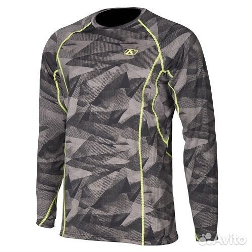 Термофутболка klim Aggressor Shirt 3.0 (S, Серый)
