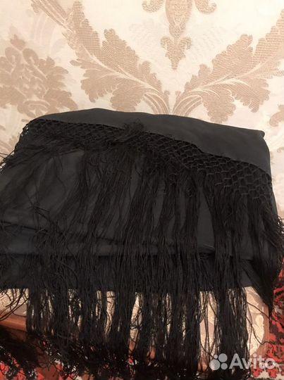 Платок шаль старинный