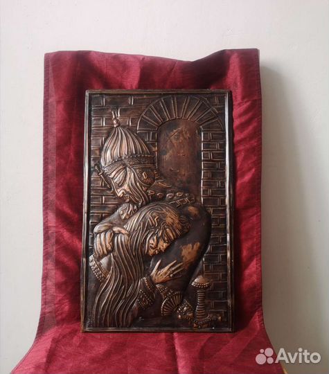Картина медная,чеканка