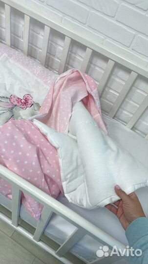 Комплект в кроватку для новорождённых