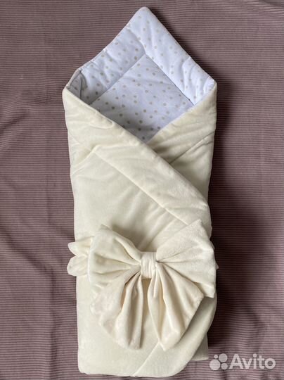 Конверт одеяло на выписку зимний