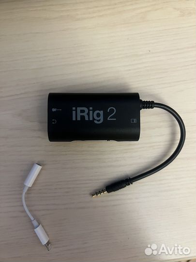 Irig 2 гитарный интерфейс