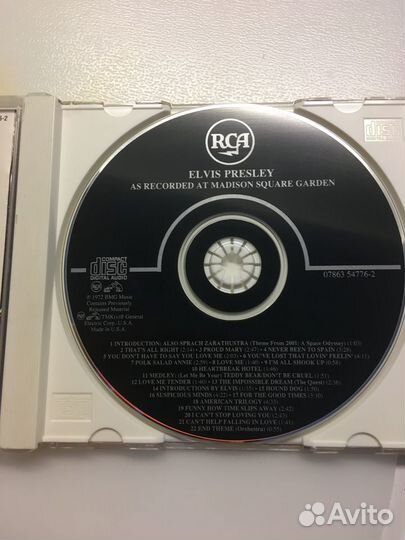 Cd USA Elvis Presley