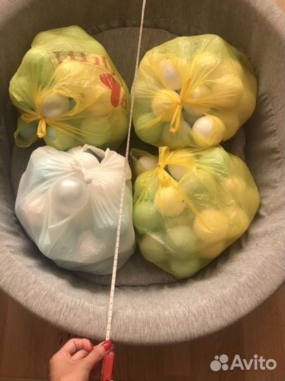 Детский сухой бассейн с шариками