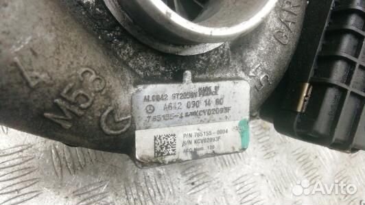 Турбина дизельная mercedes benz M-class W164 (CBN1