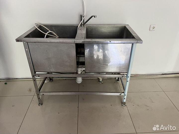 Мойка из нержавейки двойная