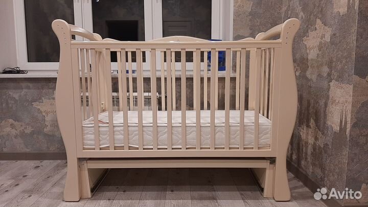 Кроватка детская Baby-Luce Лучик+ матрас