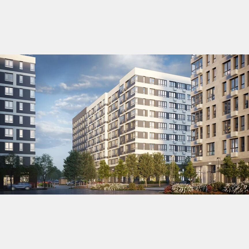 3-к. квартира, 66,1 м², 8/10 эт.