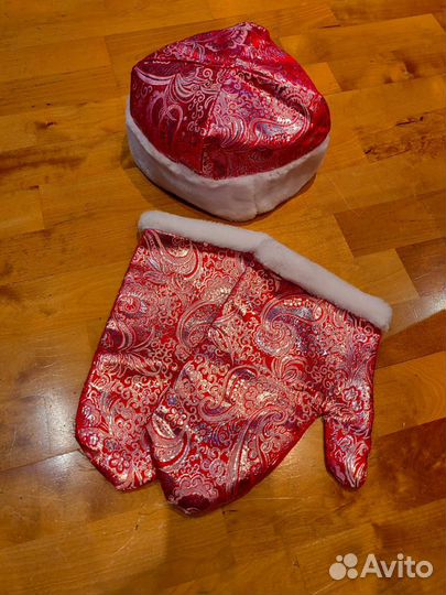 Костюм деда мороза взрослый