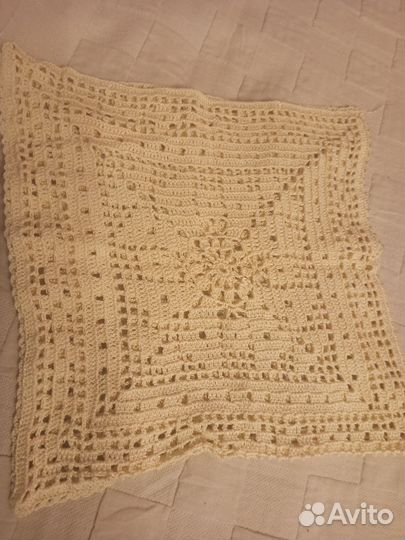 Покрывало вязаное крючком