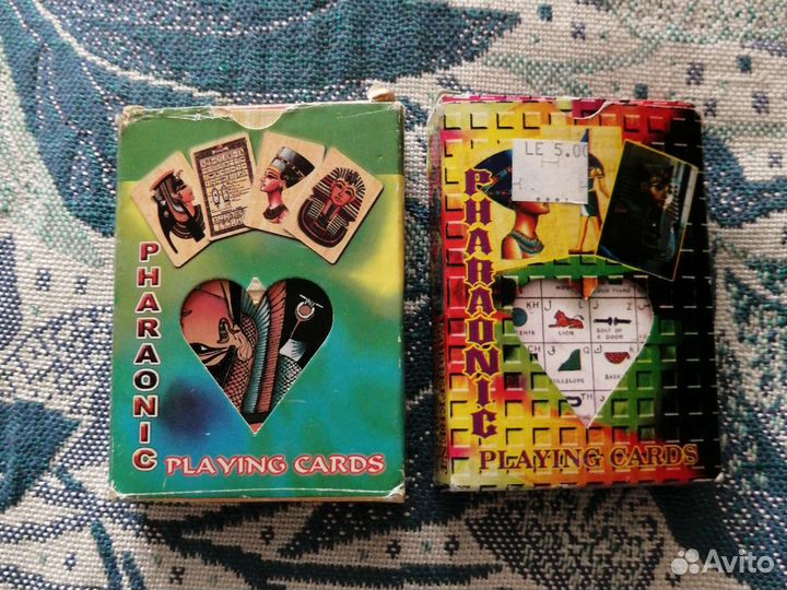 Карты игральные 52шт(Египет)