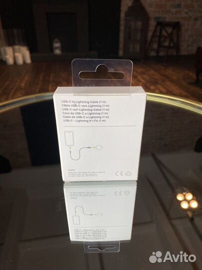 Кабель для iPhone Lightning to USB Type-C