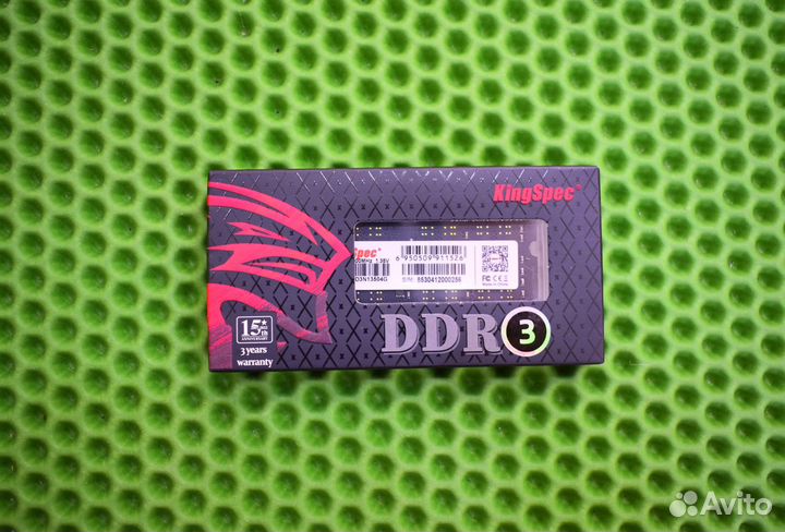 KingSpec DDR3 1600 MHz 4 GB