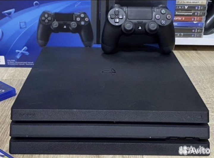 PS4 Playstation 4 Pro sony PS4 PRO + игры GTA5 RDR