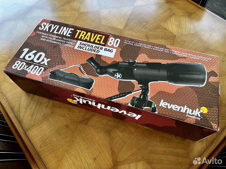 Телескоп Levenhuk Skyline Travel 80