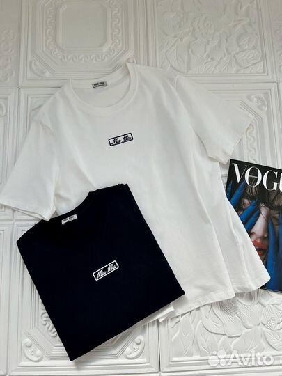 Футболка miu miu женская