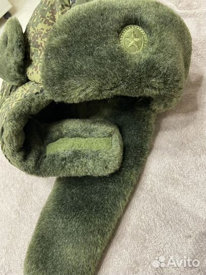 Шапка ушанка военная