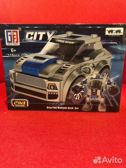 Робот трансформер 2в1 конструктор Technic