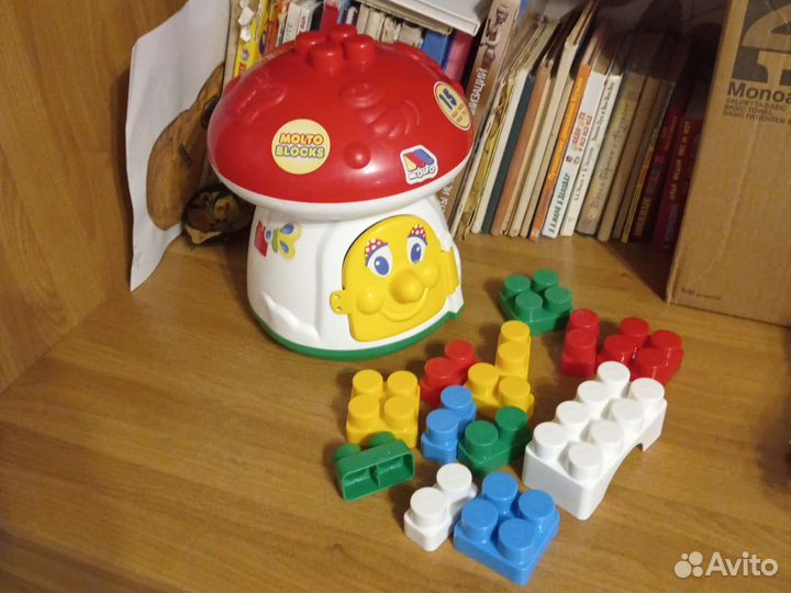 Игрушка Домик лего большое для малышей