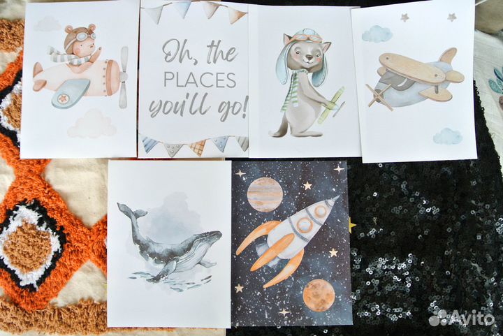 Постеры на холсте