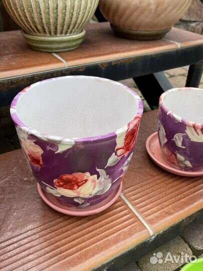 Керамические горшки