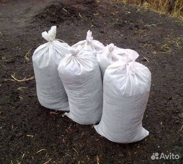 Перегной в мешках