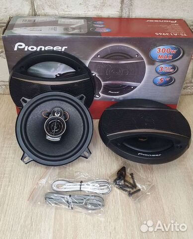 Колонки автомобильные Pioneer (13 см) динамики