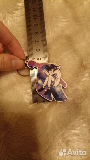 Брелок деревянный Данганронпа Кокичи Оума