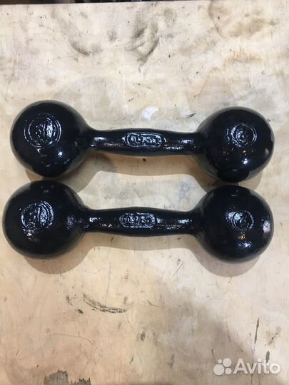 Гантели 0,5,1кг,1,5,3,6 кг