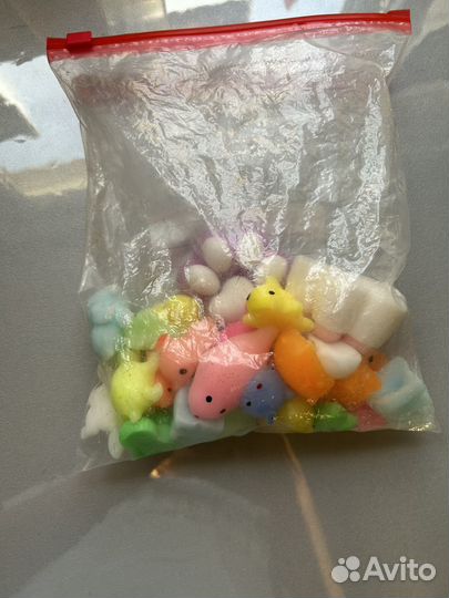 2 таба лапки и 28 маленьких сквишей