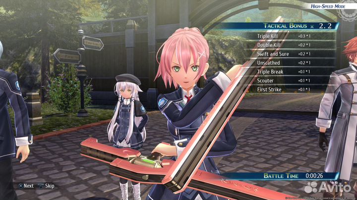 The Legend of Heroes: Trails of Cold Steel III. Early Enrollment Edition PS4,английская версия