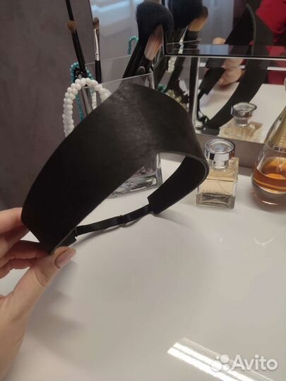 Кокошник из натуральной кожи