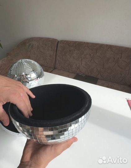 Шкатулка из диско шара