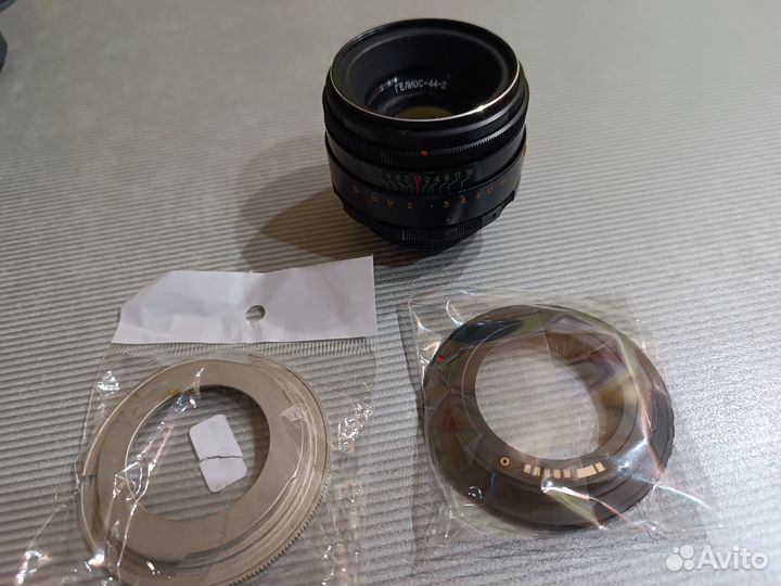 Переходник м42 vs Canon чип Гелиос