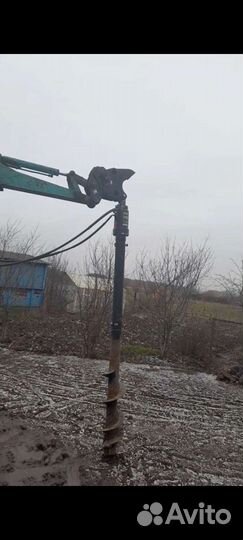 Мини экскаватор С гидробуром