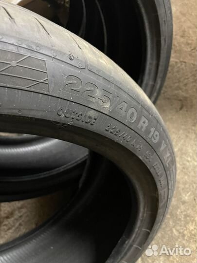 Continental ContiSportContact 225/45 R19 и 255/35 R19