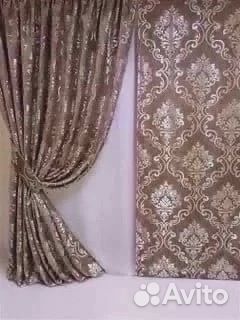 Шторы новые лен рогожка